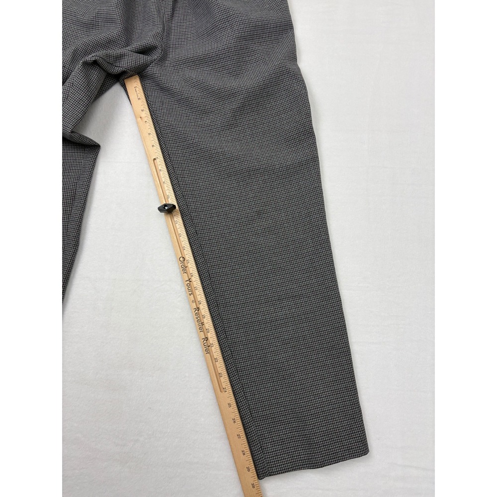 Alfred Dunner Women 14 Houndstooth Elastic Waist Dress Pants Made in USA Vintage - Picture 6 of 11